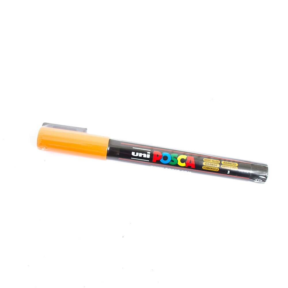 Uni Posca, Paint Marker, Art & School, 3M, 48471, Bright Yellow